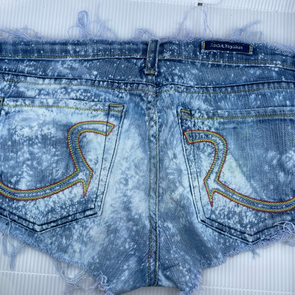 Rock & Republic size 27. Upcycled denim shorts - Picture 4 of 9